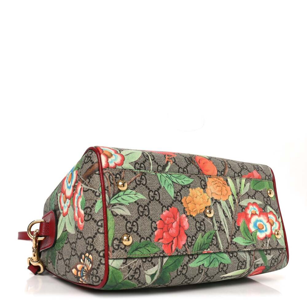 Gucci Gg Supreme Tian Small Boston #248881G11B - Picture 4 of 10